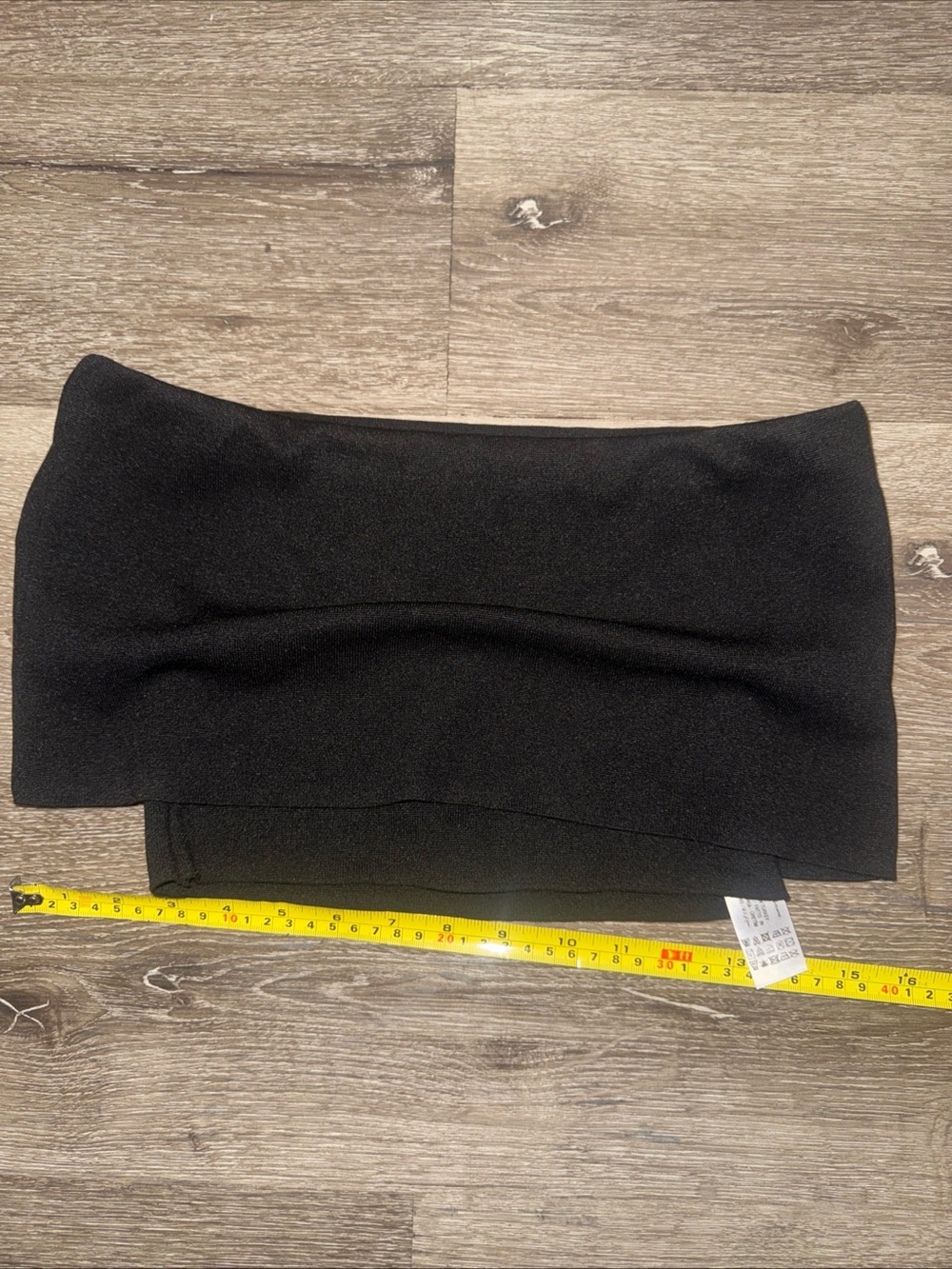 Zara Black Off-Shoulder Crop Top - Picture 5 of 5